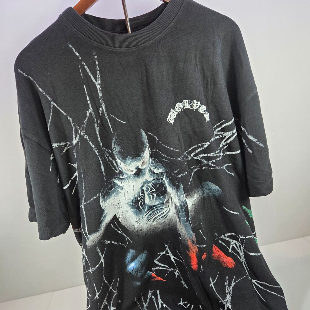 Darc Sport x Marvel Spider-Man Mister Negative Side By Side Tee Black L